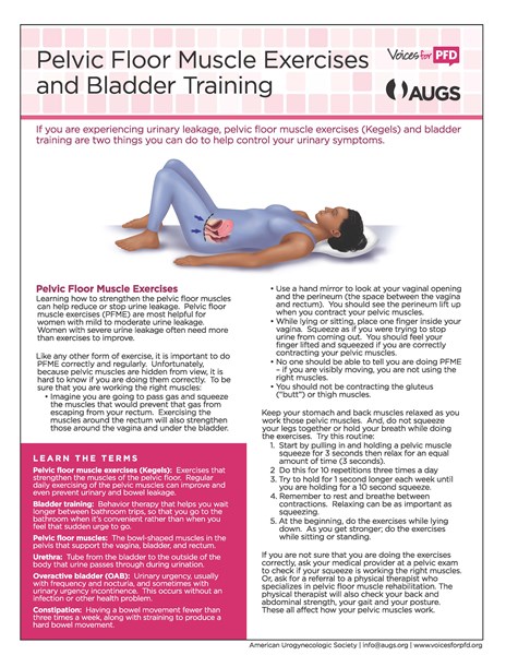 Why is Pelvic Floor Training Important?